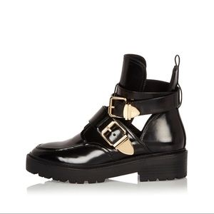 River Island Cut Out Boots 10